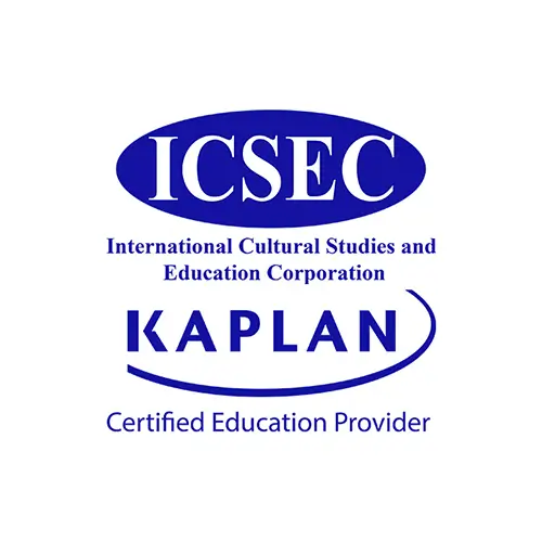 Icsec_Kaplan Logo